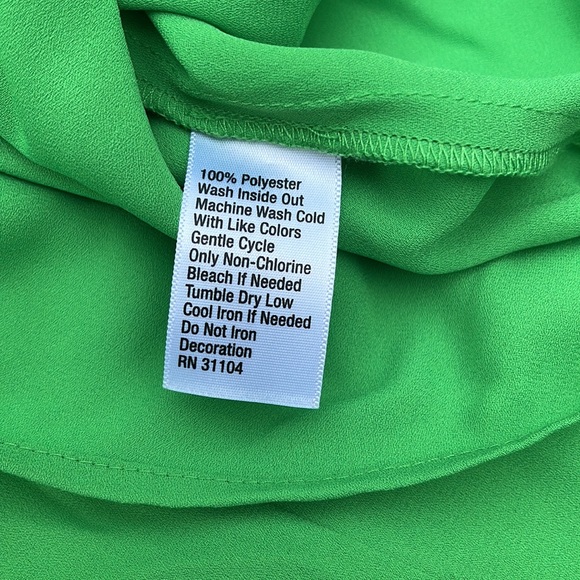 Kaari Blue green dress shirt Size S - Picture 3 of 4